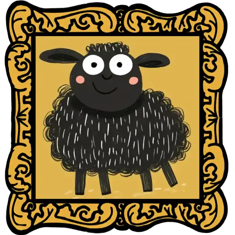 Listen to Baa Baa Black Sheep audio rhyme for toddlers.