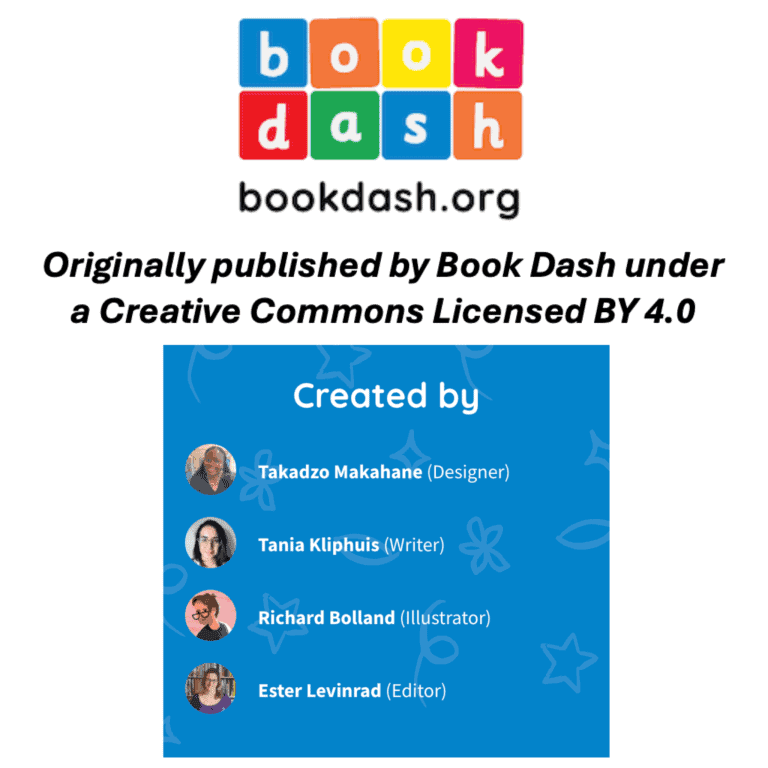 Book Dash Credits - How do you want your eggs.