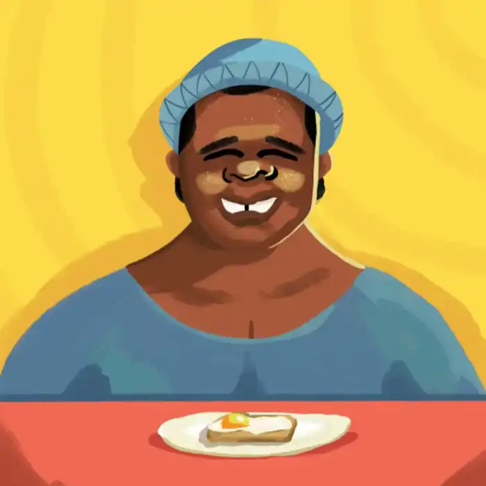 Do you want fried eggs, Luzuko?