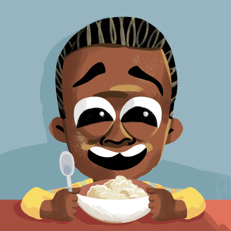 Today, I just want a bowl of porridge.