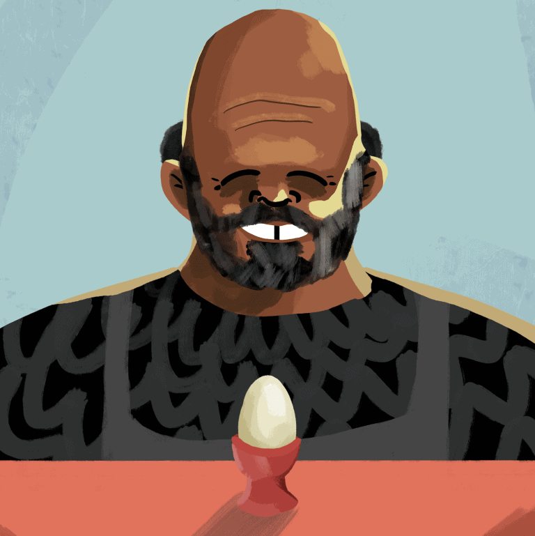 Do you want boiled eggs, Luzuko?