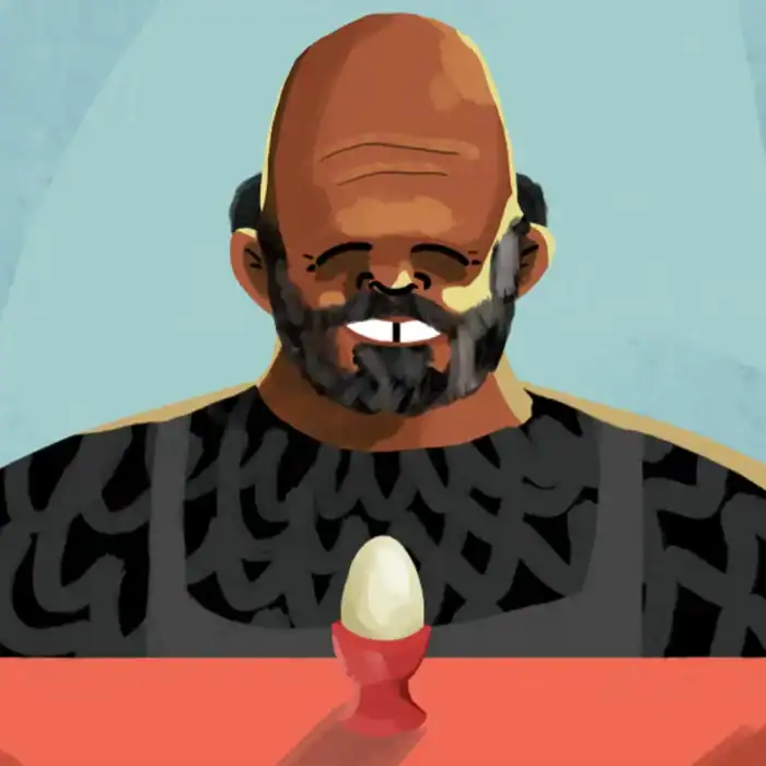 Do you want boiled eggs, Luzuko?