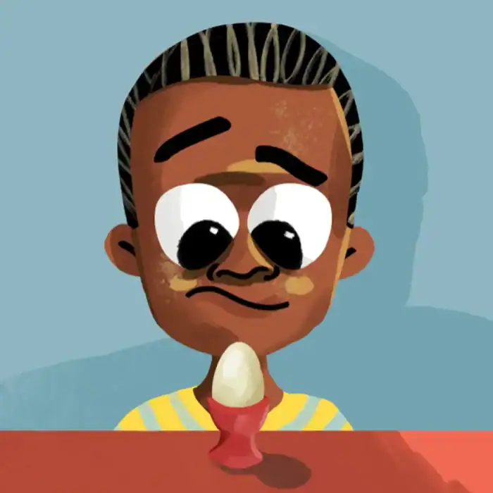 Do you want scrambled eggs, Luzuko?