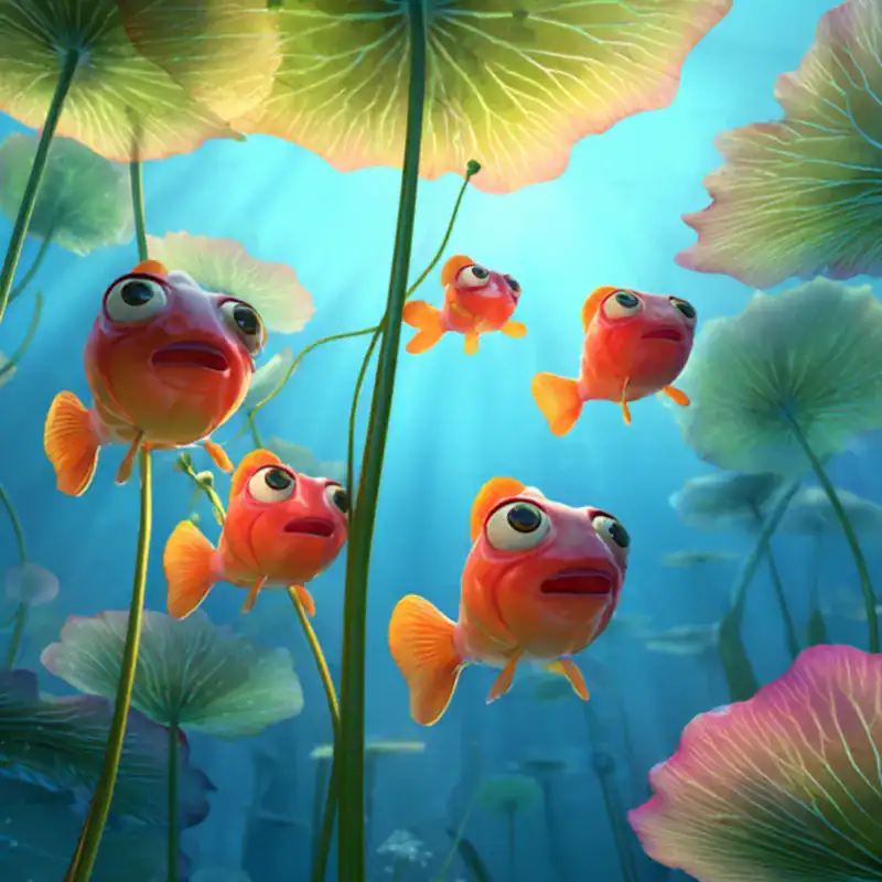 Fish rescue - Thumbelina story