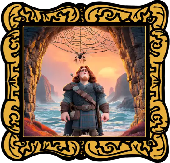 Robert the Bruce Audio of a Scottish Folktale