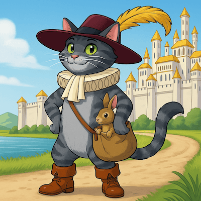 Puss in Boots: French Fairy Tale by Charles Perrault cover image