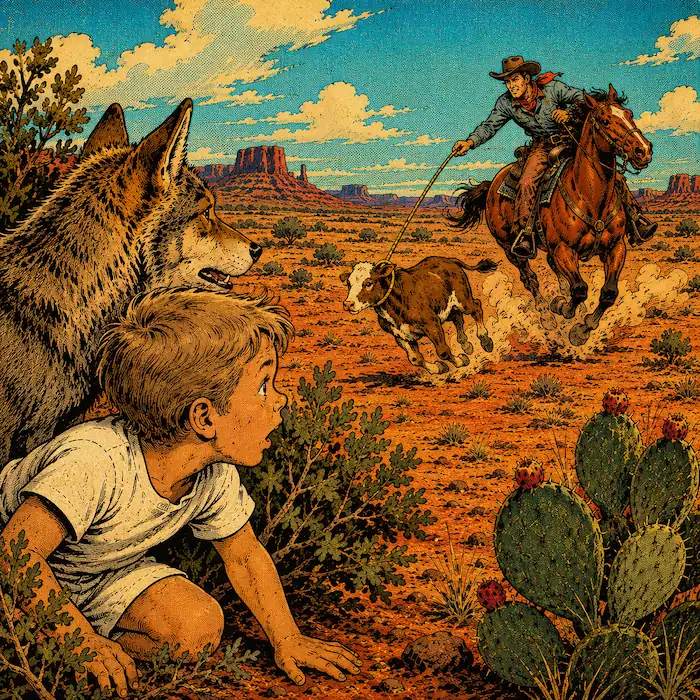 Pecos Bill and the Tornado story image