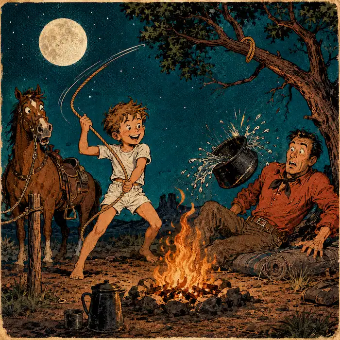 Pecos Bill and the Tornado story image