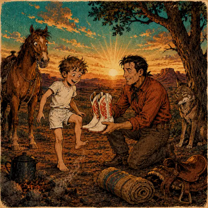 Pecos Bill and the Tornado story image