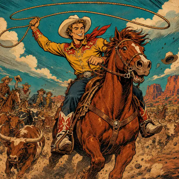 Pecos Bill and the Tornado story image