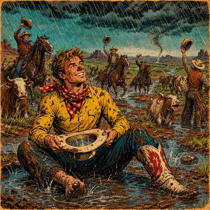 Pecos Bill and the Tornado story image