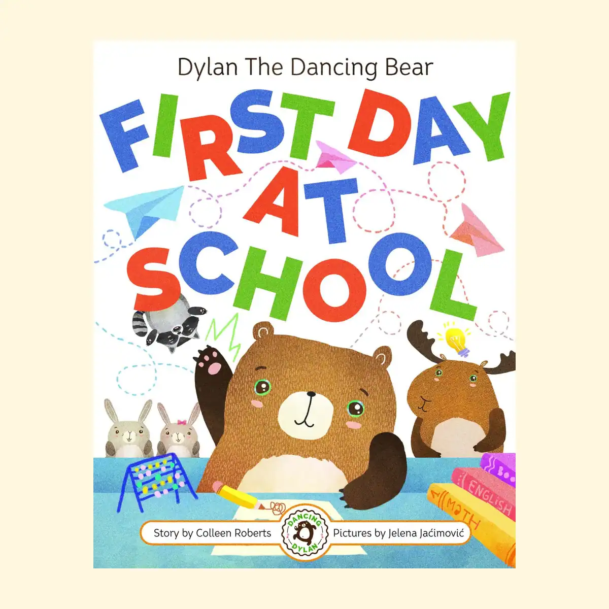Dylan First Day at School free picture book cover