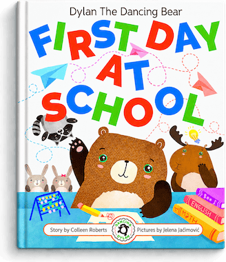 First Day at School free picture book cover