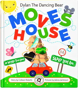 Dylan Moves House free picture book cover