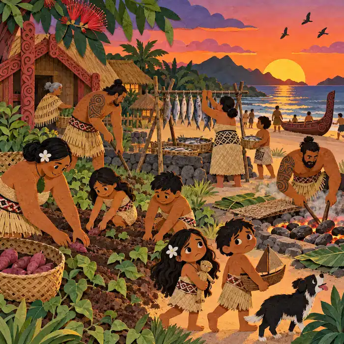 Māui hears that the days are too short in Aotearoa New Zealand