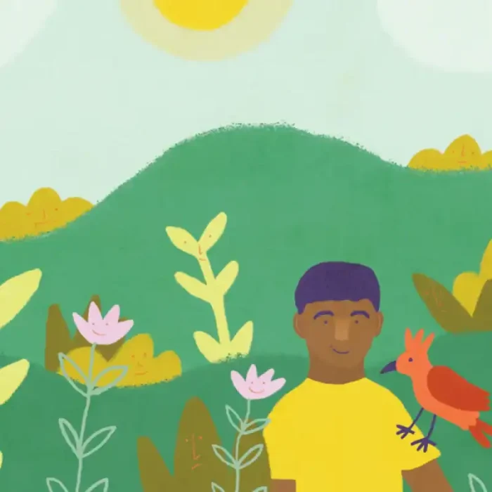 In a colourful land filled with Feelings, there lived a boy named Fafa.