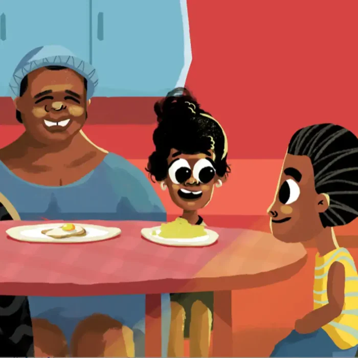 It's time for breakfast.