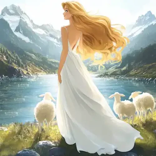 The Lady of Lake at Llyn y Fan Fach: A Welsh Folktale